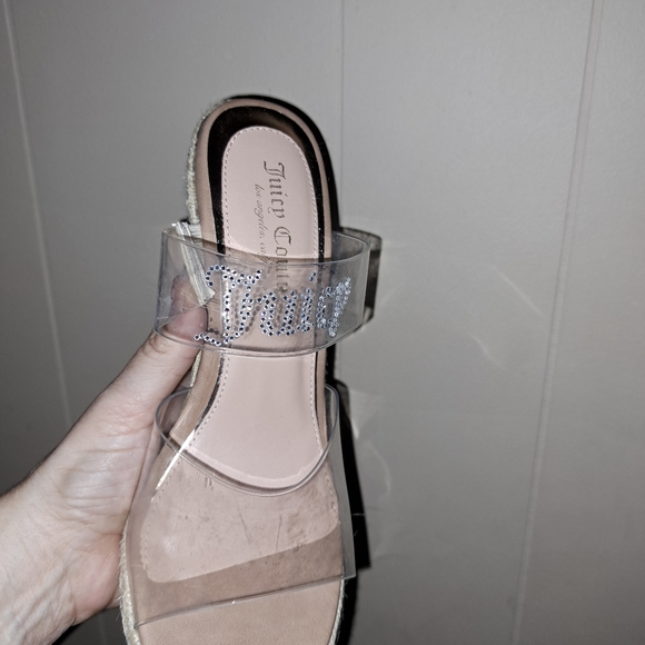 NEW Juicy crystal wedge sandals - Picture 5 of 5
